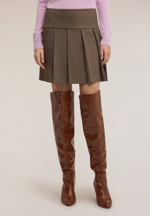 Gonna a campana - beige