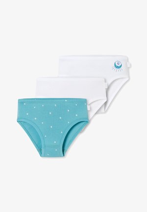 Schiesser 3-PACK - Slip - blau weiss