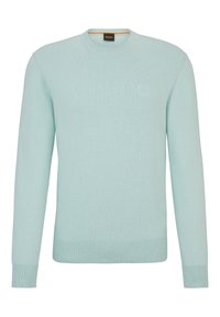 BOSS Pullover - turquoise