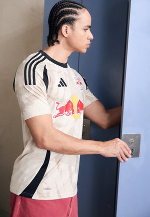 NEW YORK RED BULLS AWAY  - Klubové oblečení - halo ivory