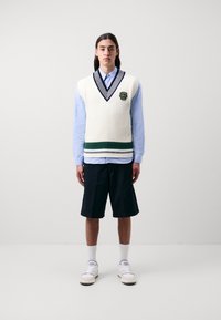 Lacoste - TENNIS HERITAGE SLEEVELESS - Pullover - lapland/navy blue/green Image miniature 1