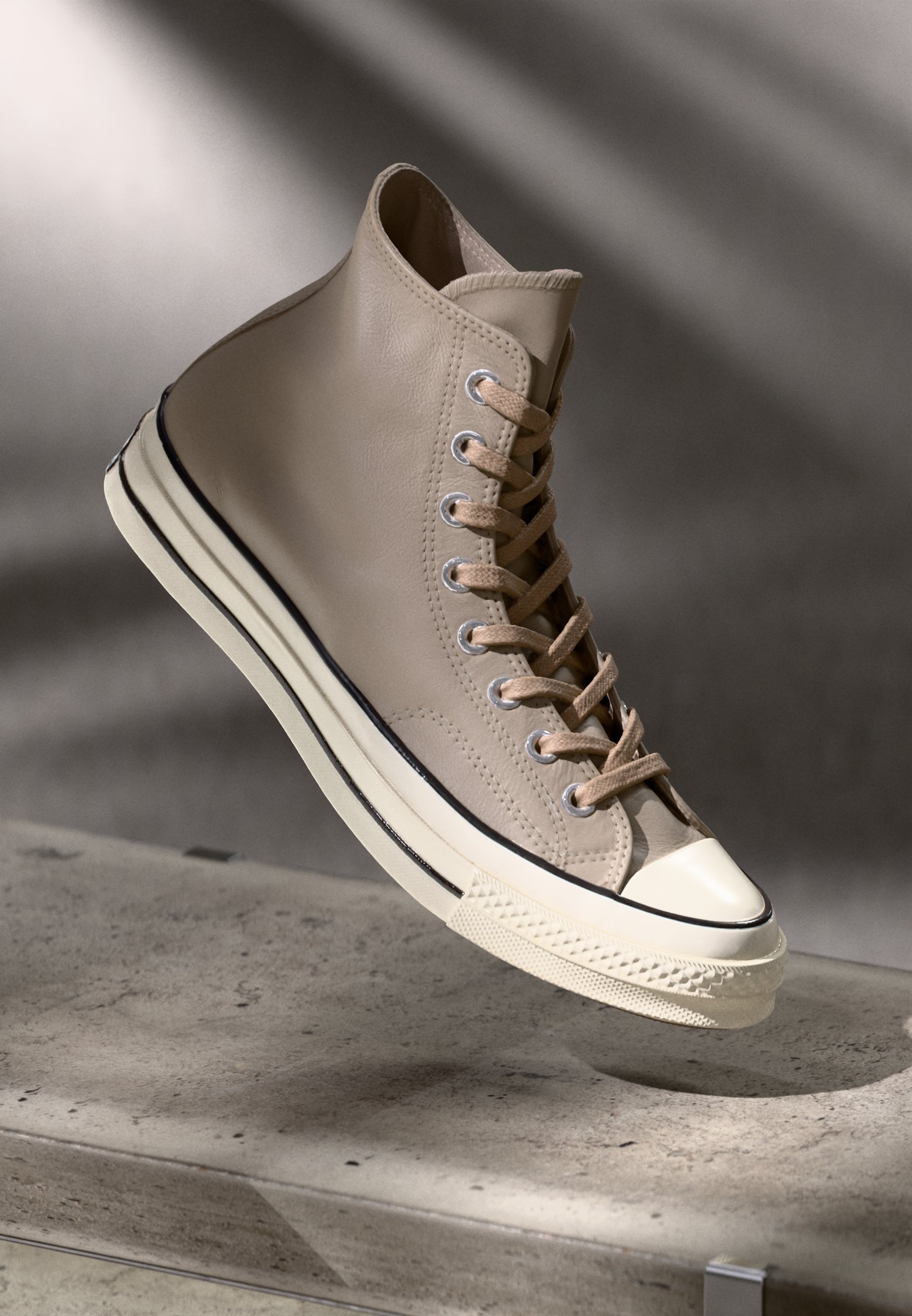 vintage canvas chuck 70 high top beige