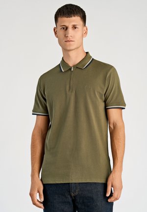 W. ZIP  - Poloshirt - army