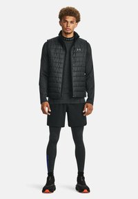 Under Armour CG TWIST MOCK - Langarmshirt - black