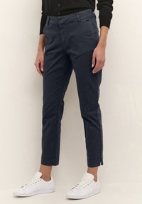 Kaffe - KAMETTE - Trousers - midnight marine Thumbnail Image 1