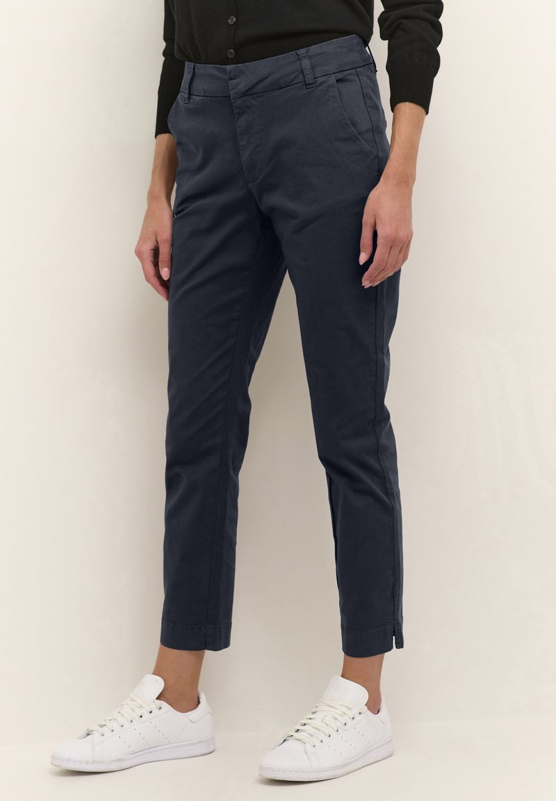 Kaffe - KAMETTE - Trousers - midnight marine, Enlarge