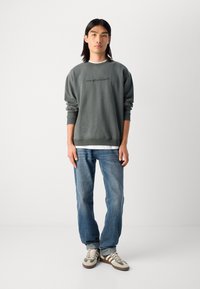 Marc O'Polo DENIM CREW NECK RELAXED - Felpa - teal green