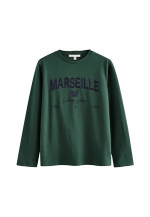 Langærmet T-shirt - green