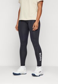 Björn Borg LOGO  - Legingi - black beauty