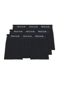 Polo Club 3PACK - 3 BOXER PC - Boxerkalsong - black