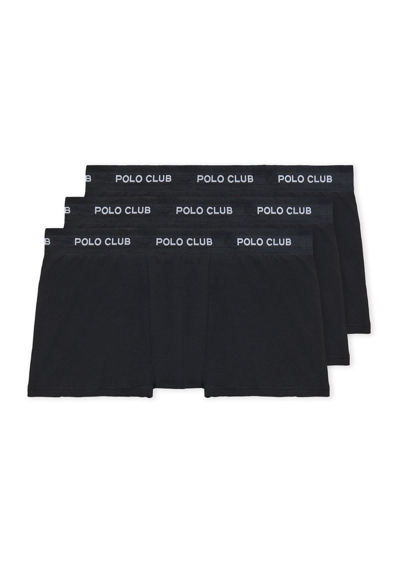 Polo Club 3PACK - 3 BOXER PC - Boxerkalsong - black