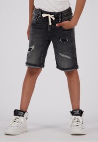 Vingino CECARIO - Farkkushortsit - black vintage