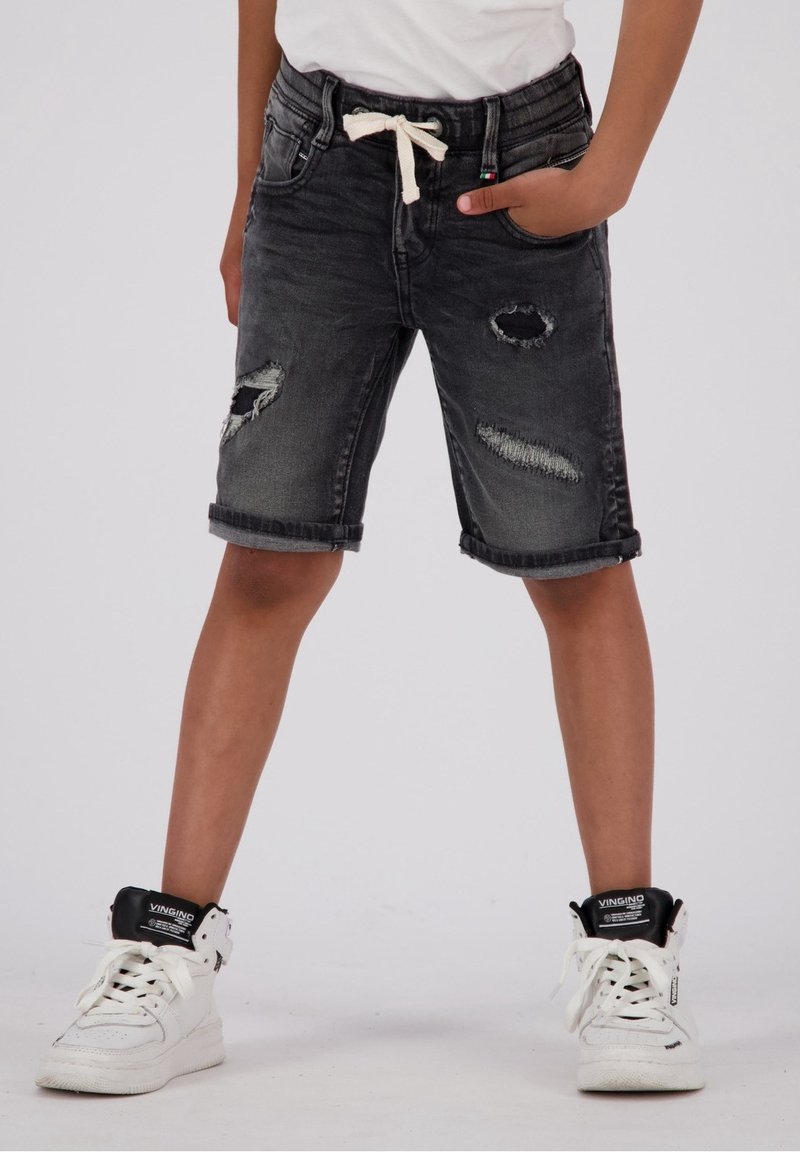 Vingino CECARIO - Farkkushortsit - black vintage
