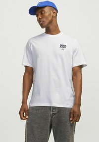 Jack & Jones Camiseta estampada - white