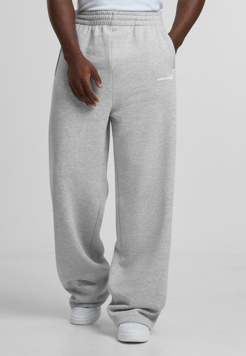 Karl Kani ELLIPSE STRAIGHT LEG  - Tréningruha alsók - grey melange
