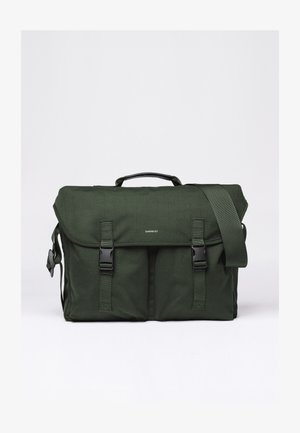 Sandqvist EVERYDAY MESSENGER UNISEX - Cross body bag - dark green