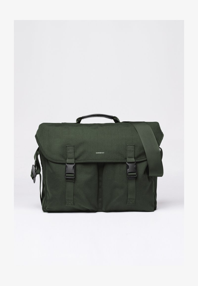 Sandqvist EVERYDAY MESSENGER UNISEX - Borsa a tracolla - dark green