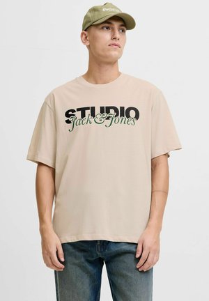 GEDRUCKT  - Camiseta estampada - moonbeam