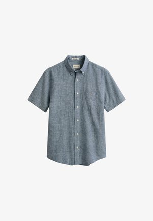GANT, REGULAR FIT SHORT SLEEVE - Camisa - vintage blue