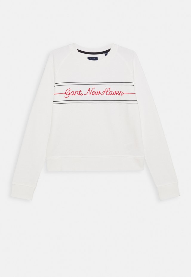 CRIPT C NECK - Sudadera - eggshell