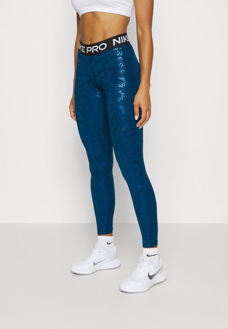Nike Performance Leggings valerian blue/black/blue Zalando.de