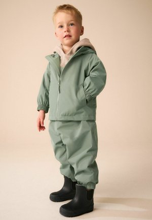 Next, REGULAR FIT - WATERPROOF CAGOULE - Vodotesná bunda - khaki green