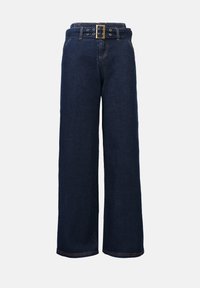 Wide leg - dark blue wash