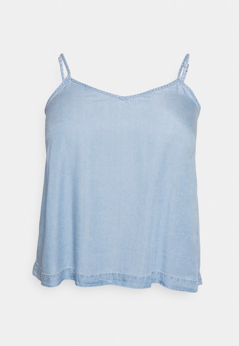 Vero Moda Curve Top lichtblauw denim Vero Moda Curve Top lichtblauw denim