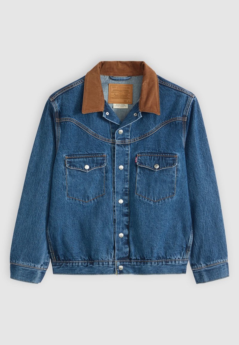 Levi's® WESTERN SHORTHORN Chaqueta vaquera blue denim
