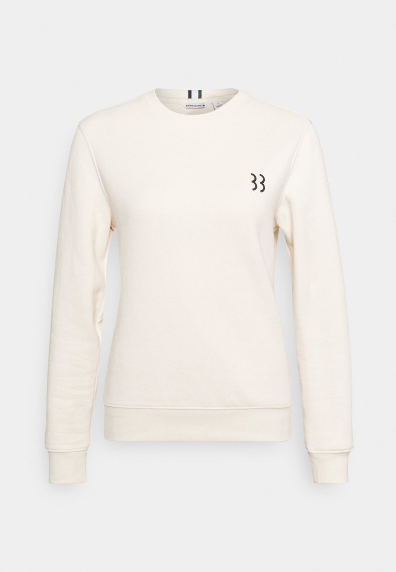 Damen Sportbekleidung | Björn Borg CREW Sweatshirt whitecap gray/offwhite - GL45647 Damen Sportbekleidung | Björn Borg CREW Sweatshirt whitecap gray/offwhite - GL45647