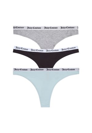MULTIPACKS 3 - Thong - black dusk blue silver marl