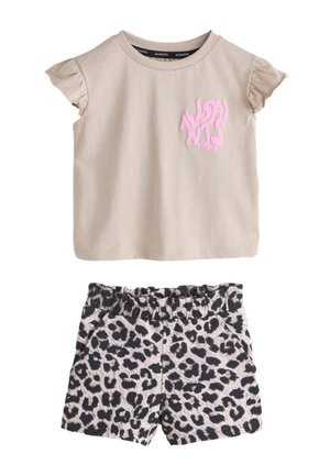 smALLSAINTS REGULAR FIT - ORLANDO FRILL SET  - Shorts - leopard