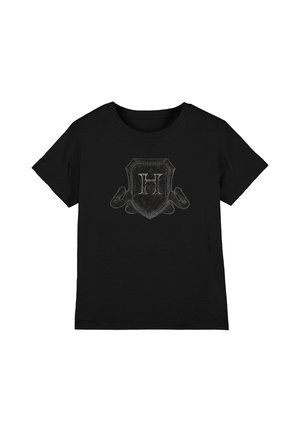 Cotton Soul, HARRY POTTER HOGWARTS SHIELD SKETCH UNISEX - Print T-shirt - black