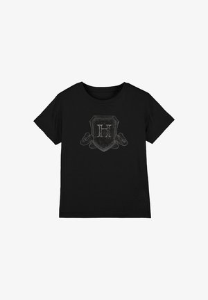 Cotton Soul, HARRY POTTER HOGWARTS SHIELD SKETCH UNISEX - Print T-shirt - black