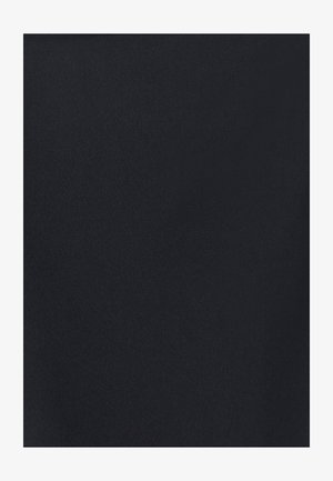 Black fabric, smooth texture, even surface with slight sheen, no visible patterns or details, suitable for clothing or upholstery.