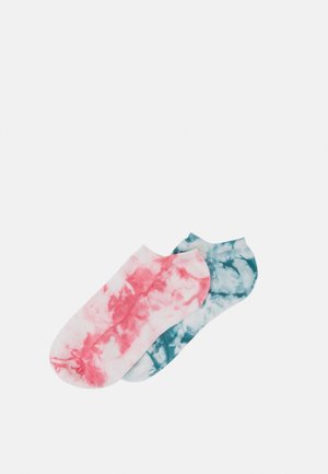 TRAINER SOCKS 2 PACK - Ponožky - lagoon blue/ sorbet pink