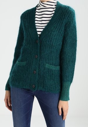 Chaqueta de punto - dark green