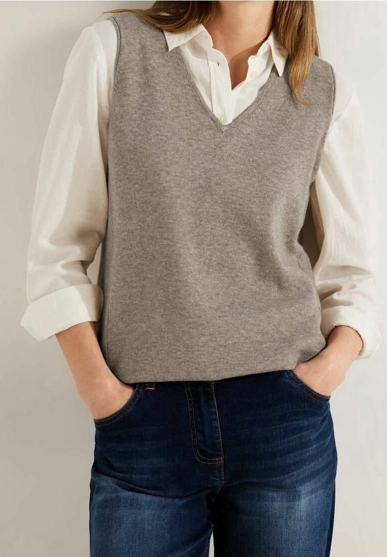 Cecil Jersey de punto - mottled beige