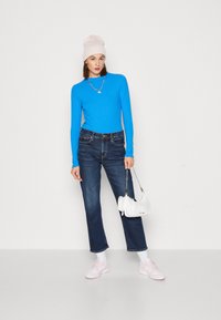 Pieces PCNICCA - Tops ar garām piedurknēm - french blue