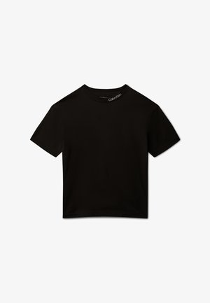 Calvin Klein Jeans, LOGO UNISEX - T-shirt basic - black