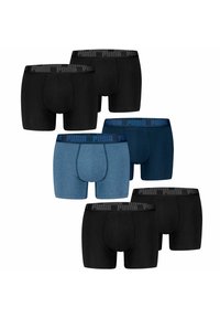 Unselected, schwarz   blau mix