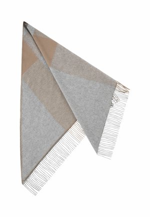 TRIANGLE CHECKS - Sciarpa - grau