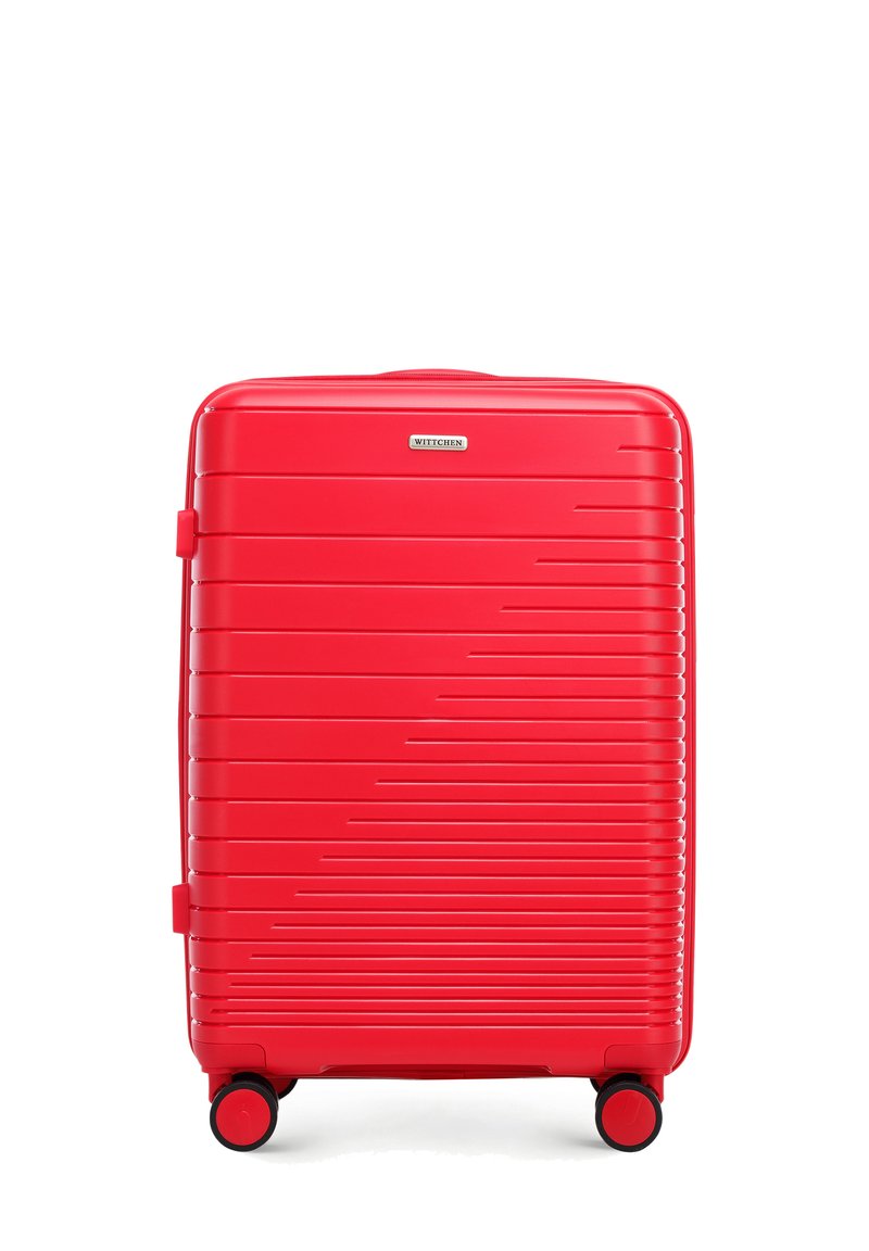 WITTCHEN MEDIUM SUITCASE FROM POLYPROPYLENE - Valise à roulettes - red