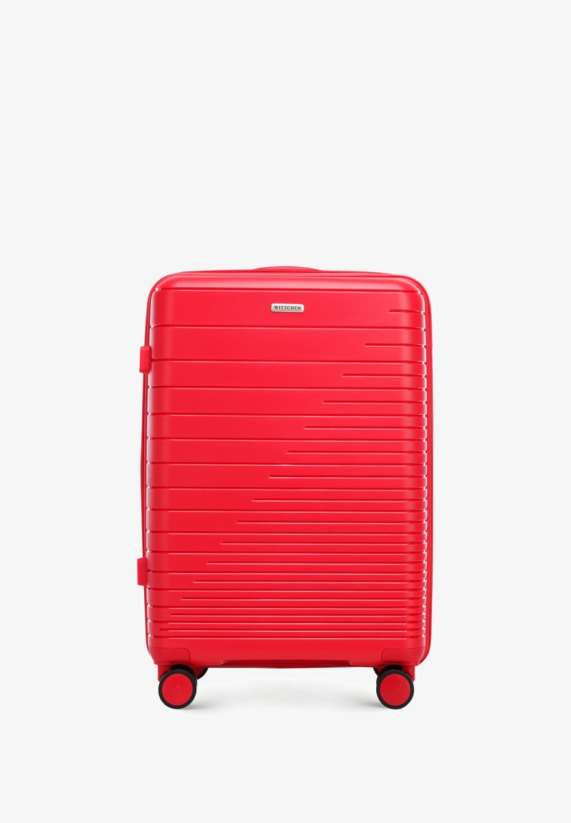 WITTCHEN MEDIUM SUITCASE FROM POLYPROPYLENE - Trolley - red