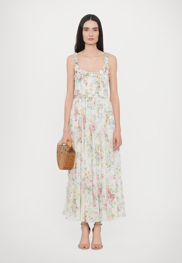 POMPADOUR GARDEN SMOCKED CAMI ANKLE GOWN - Day dress - moonshine3