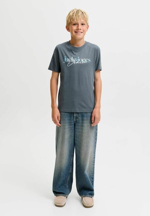 Jack & Jones Junior, T-SHIRT T-SHIRT JUNIOR - Tričko s potlačou - turbulence