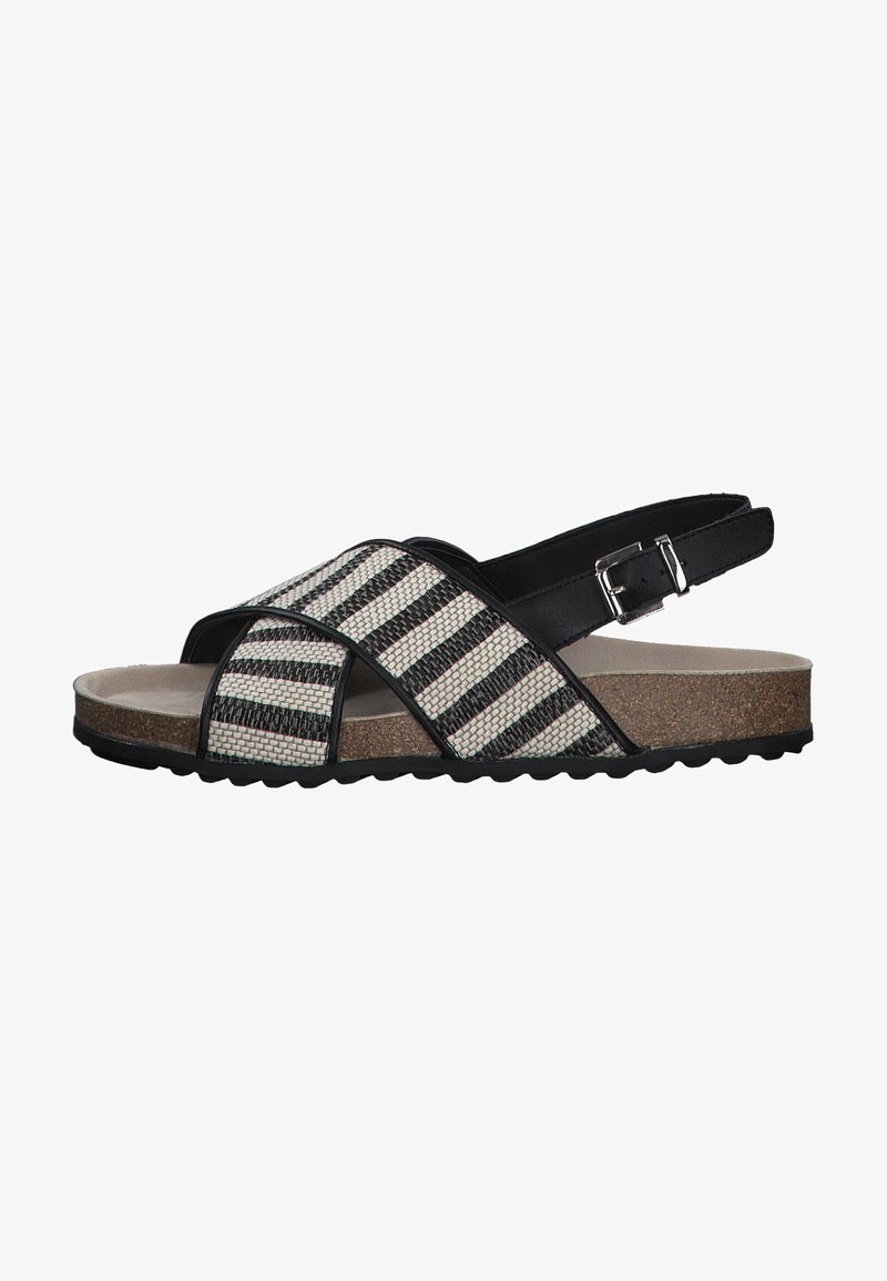 Tamaris Sandals - black comb