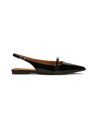 Slingback ballet pumps - black l