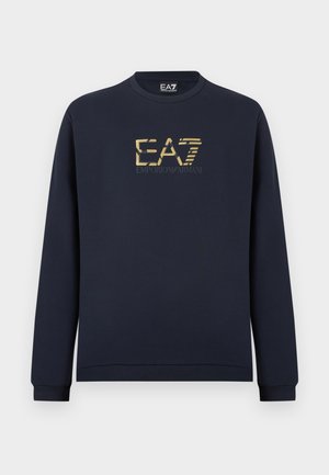 TRAIN PREMIUM LABEL SPECIAL LOGO UNISEX - Športni pulover - armani blue