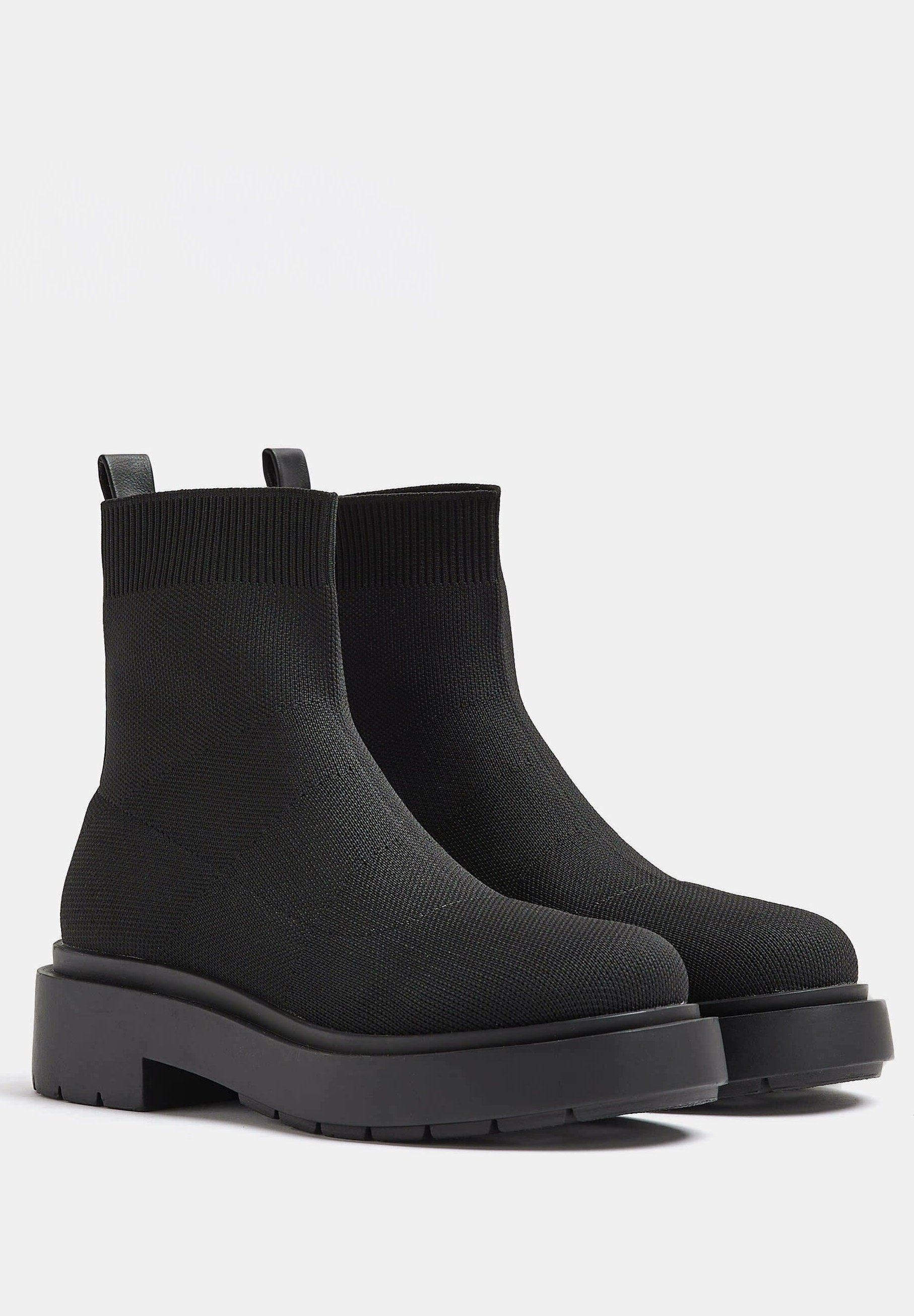 River Island Korte laarzen - black/zwart - Zalando.be